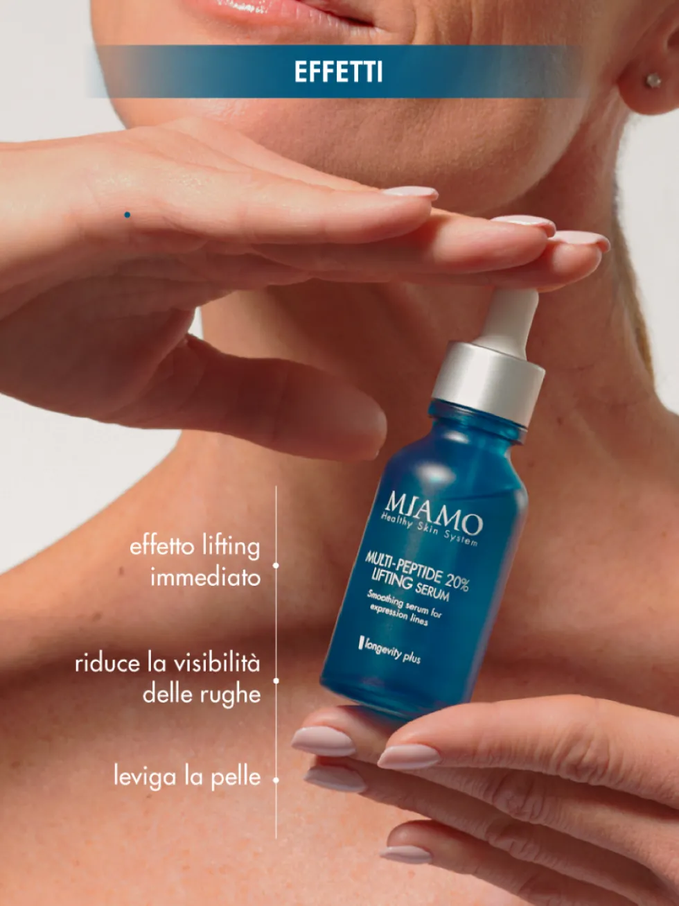 Miamo Protocollo Lift & Aox - Cofanetto di sieri viso ad azione lifting e anti-età, 3 pezzi