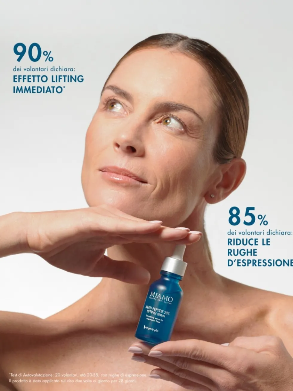 Miamo Protocollo Lift & Aox - Cofanetto di sieri viso ad azione lifting e anti-età, 3 pezzi