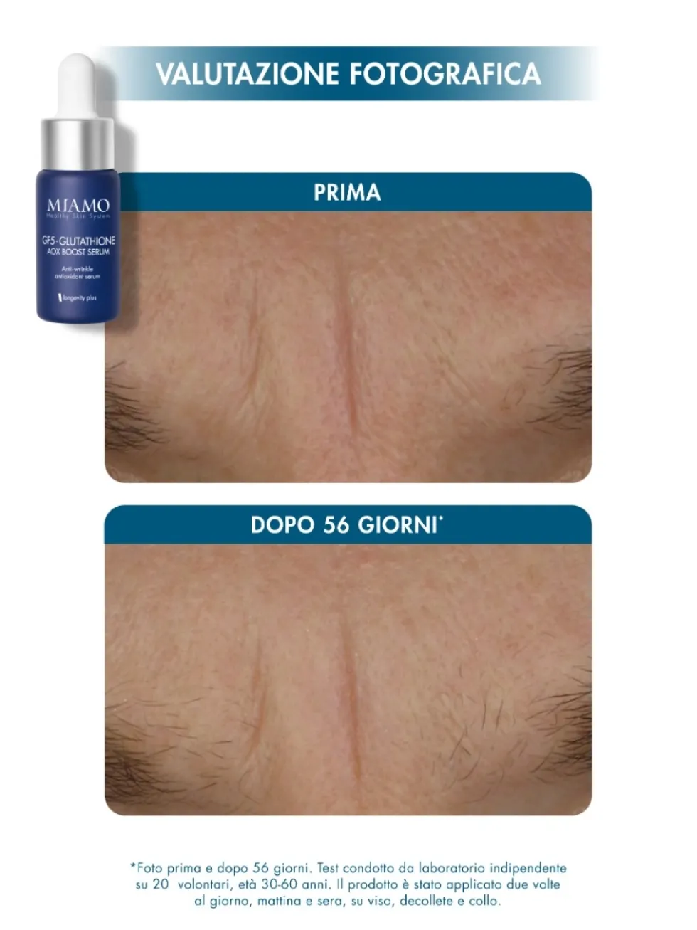 Miamo Protocollo Lift & Aox - Cofanetto di sieri viso ad azione lifting e anti-età, 3 pezzi