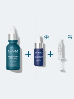 Miamo Protocollo Lift & Aox - Cofanetto di sieri viso ad azione lifting e anti-età, 3 pezzi