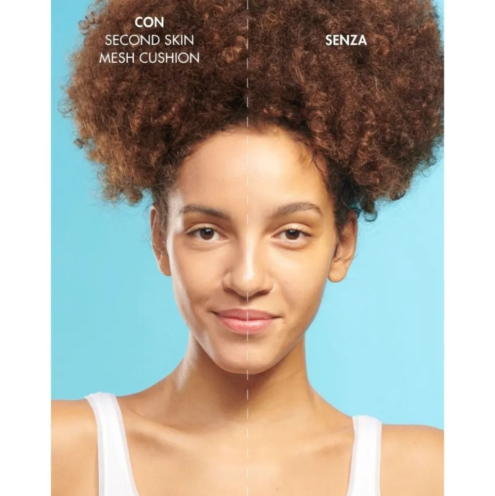 Miamo Second Skin Mesh Cushion Foundation SPF 50 PA+++ Colore Bronze, 11g