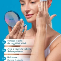 Miamo Second Skin Mesh Cushion Foundation SPF 50 PA+++ Colore Ivory, 13,5g