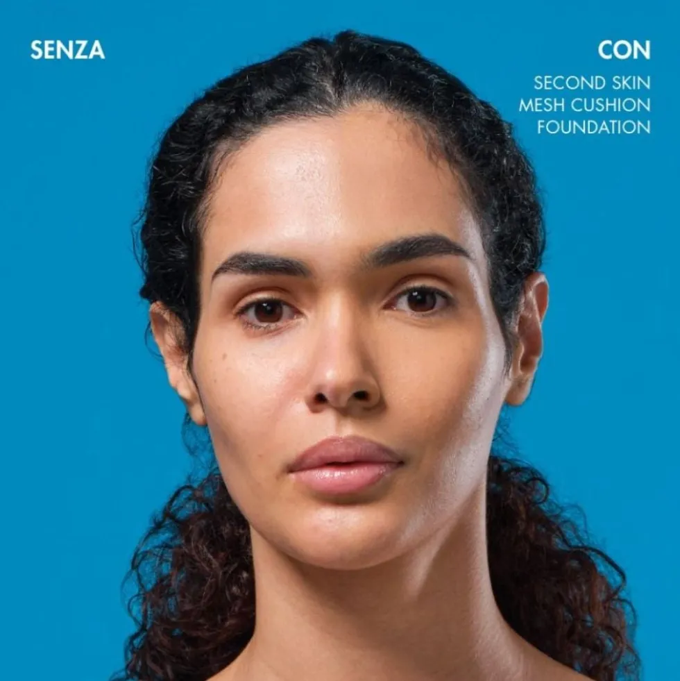 Miamo Second Skin Mesh Cushion Foundation SPF 50 PA+++ Colore Dune, 13,5g