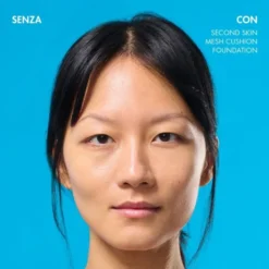 Miamo Second Skin Mesh Cushion Foundation SPF 50 PA+++ Colore Sand, 13,5g