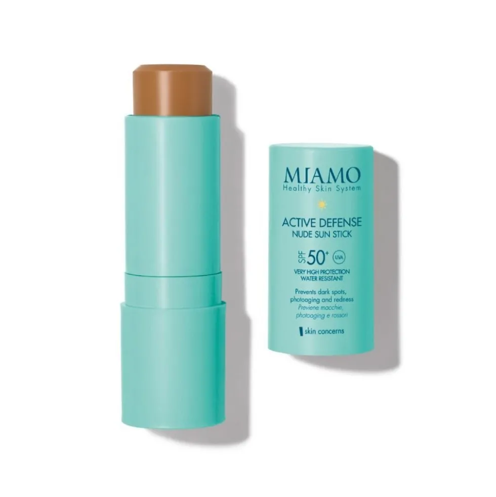 Miamo Skin Concerns - Active Defense Nude Sun Stick SPF 50+ Stick Solare, 15g