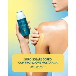 Miamo Skin Defense Siero Corpo Anti-Età - Siero solare protettivo e termoregolatore SPF 50, 100 ml