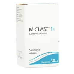 Miclast soluzione cutanea 1% - trattamento micosi unghie e della pelle, 30 ml