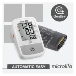 Microlife Automatic Easy - Misuratore automatico da braccio per la pressione arteriosa, 1 pezzo