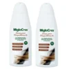 MiglioCres Shampoo Riequilibrante - Shampoo anticaduta per i capelli fragili, 2 flaconi da 200 ml