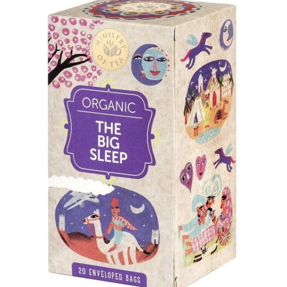 Ministry of Tea Infuso Dolce Sonno - Infuso biologico per il rilassamento e il sonno, 20 filtri