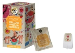 Ministry of Tea Rooibos delicato alla vaniglia - Infuso biologico per il rilassamento, 20 bustine