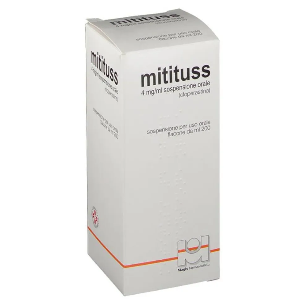 Mitituss 4 Mg/Ml Sospensione Orale, Flacone Da 200 Ml