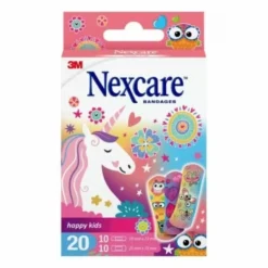 3M Nexcare Happy Kids Magic - Cerotto per bambini Nexcare per la cura delle piccole ferite, 20 pezzi