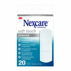 3M Nexcare - Universal Soft Touch Cerotto Misura 25mm x 72mm, 20 Cerotti