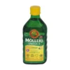 Moller's Omega-3 Olio di Fegato di Merluzzo Integratore Alimentare, 250ml