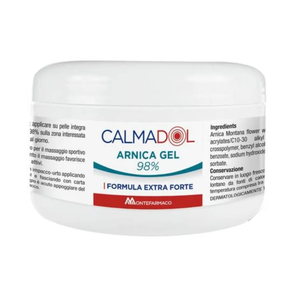 Montefarmaco Calmadol Arnica Gel 98% Sollievo dal Dolore Formula Extra Forte, 250ml