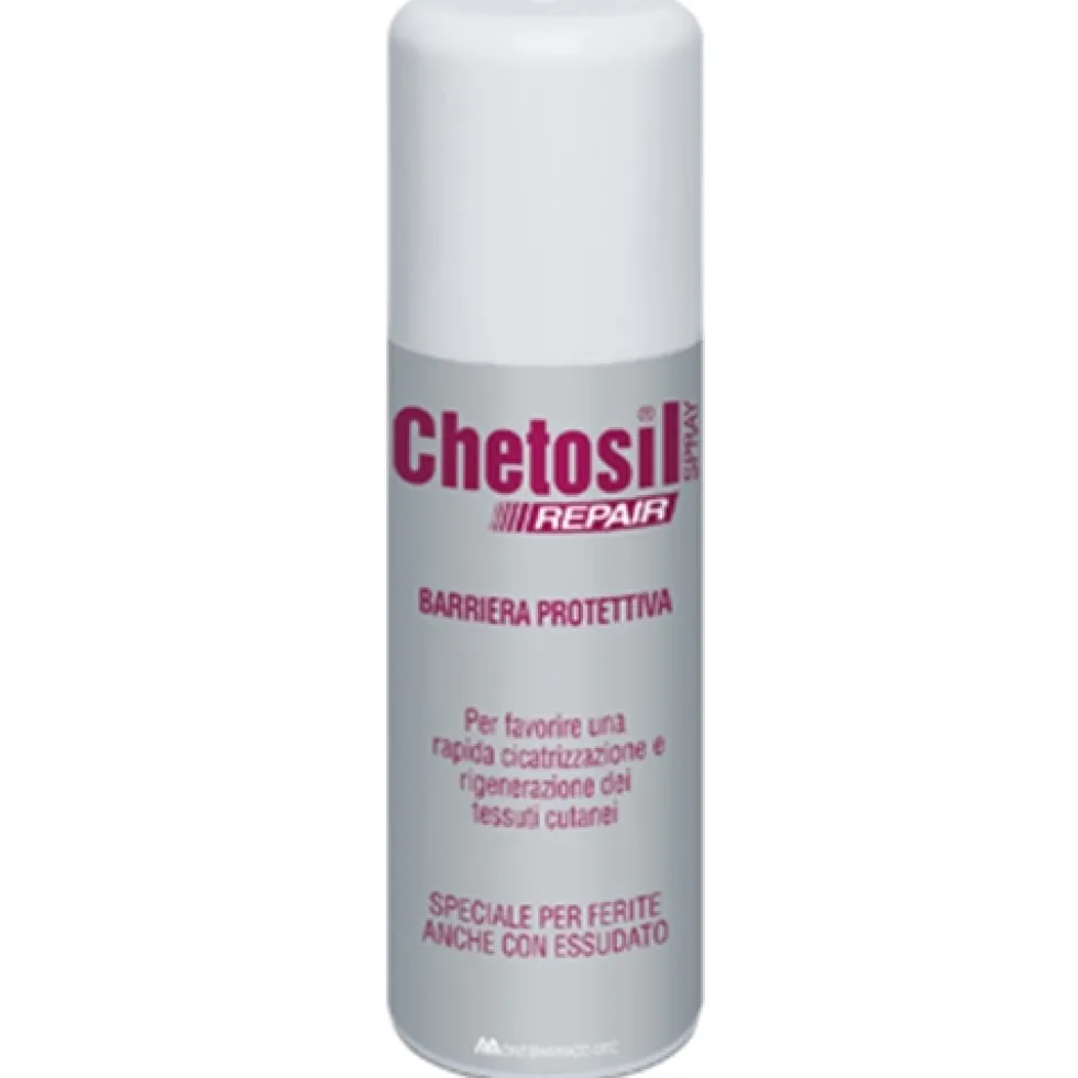 Montefarmaco Chetosil Repair - Spray barriera protettiva per la cicatrizzazione, 125 ml