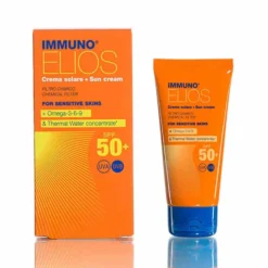 Morgan Immuno Elios - Crema Solare SPF50+ Pelli Sensibili Filtro Chimico, 50ml