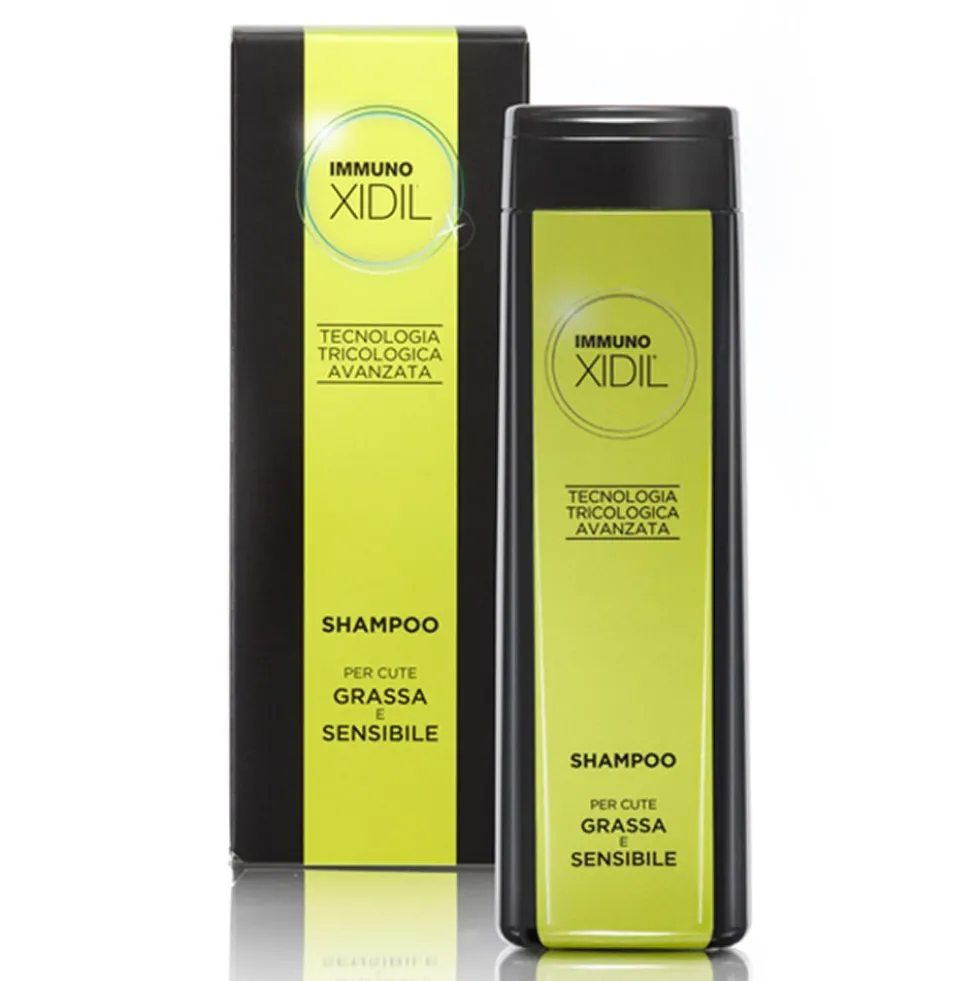 Morgan Immuno Xidil - Shampoo Cute Grassa e Sensibile, 200ml