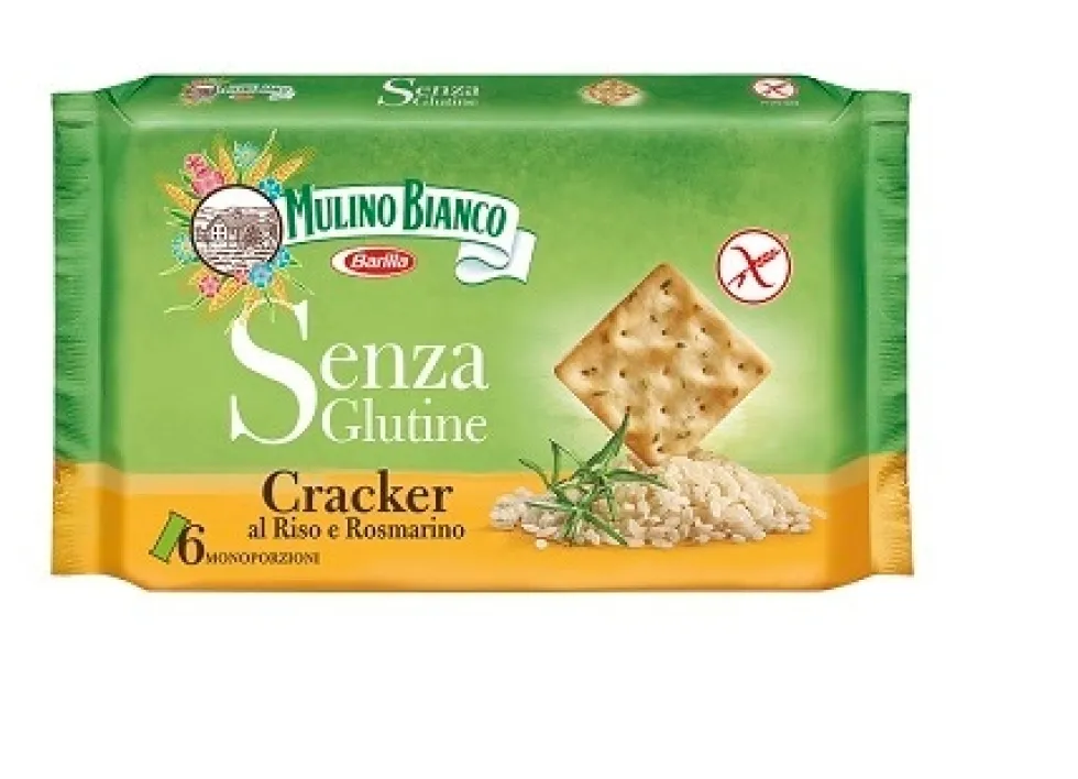 Mulino Bianco Cracker Al Riso E Rosmarino Senza Glutine 200 g