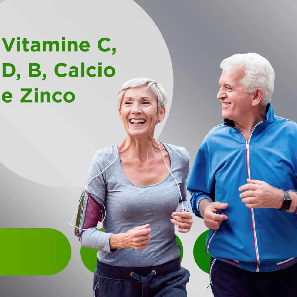 Multicentrum Adulti 50+ - Integratore multivitaminico per il sistema immunitario, 90 compresse