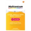 Multicentrum Boost Omega - Integratore alimentare di omega-3 per cuore mente e vista, 60 capsule