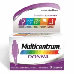 Multicentrum Donna - Integratore multivitaminico per il benessere della donna, 30 compresse