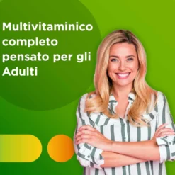 Multicentrum Integratore Multivitaminico Minerale Vitamina C B6 Calcio, 30 Compresse