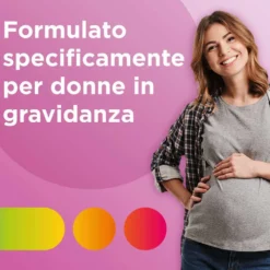 Multicentrum Mamma - Integratore multivitaminico per la gravidanza con acido folico, 30 compresse