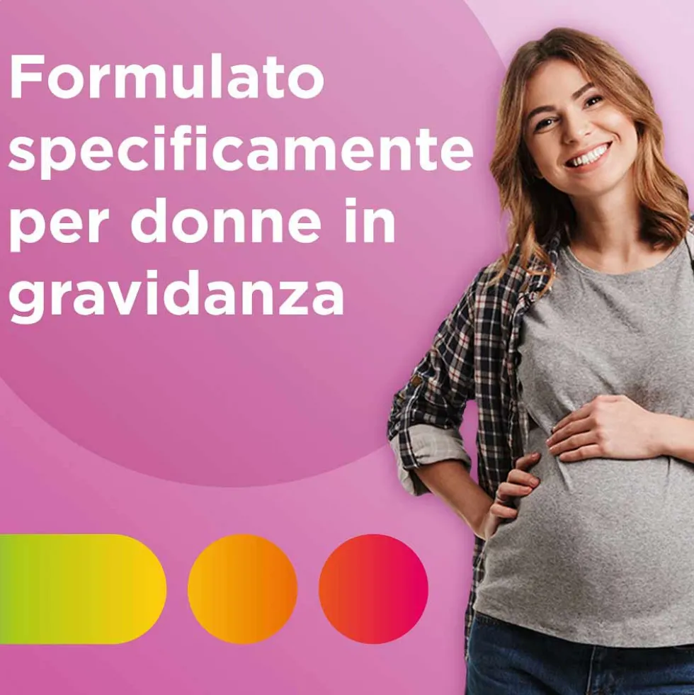 Multicentrum Mamma - Integratore multivitaminico per la gravidanza con acido folico, 30 compresse