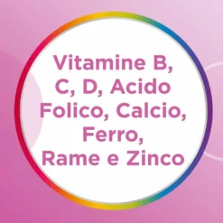 Multicentrum Mamma - Integratore multivitaminico per la gravidanza con acido folico, 30 compresse