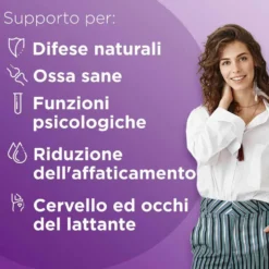 Multicentrum Neo Mamma DHA Integratore Multivitaminico Multiminerale, 30+30 Cpr