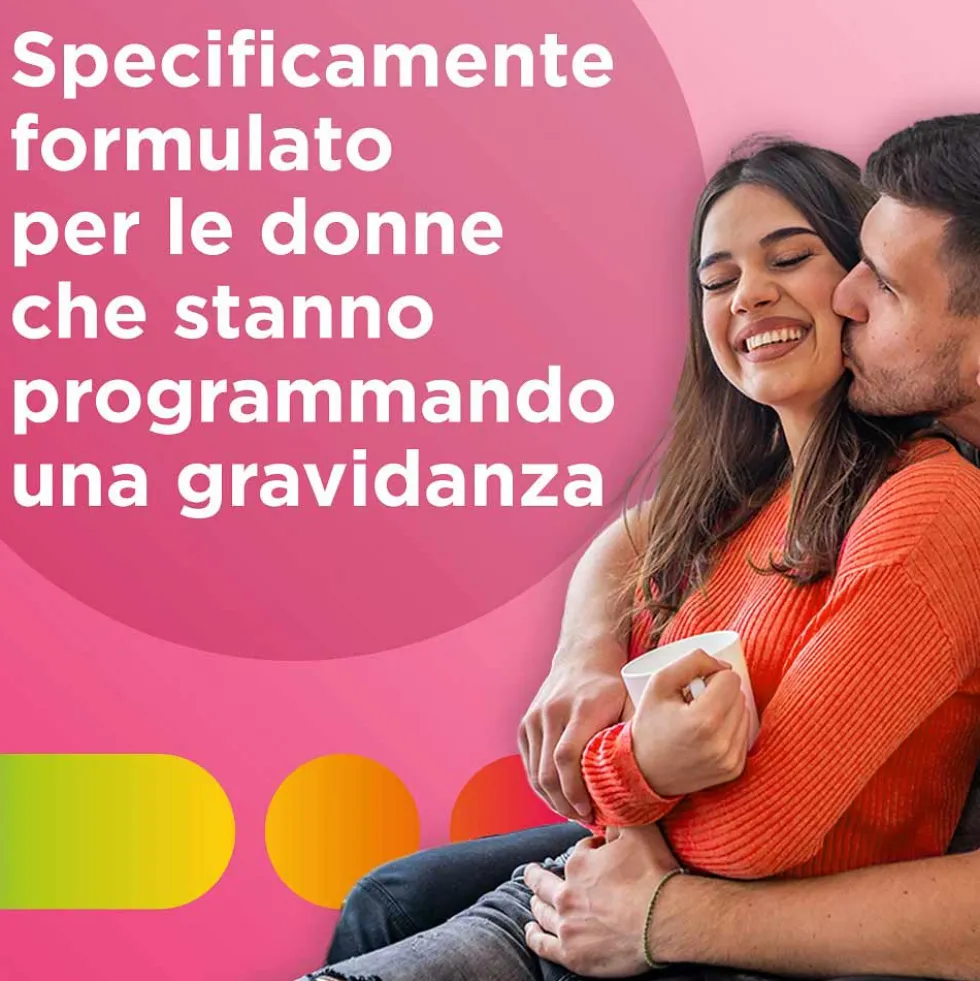 Multicentrum Premamma - Integratore multivitaminico per il pre-concepimento, 30 compresse