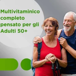 Multicentrum Select 50+ Integratore Multivitaminico Vitamina B Calcio, 30 Cpr