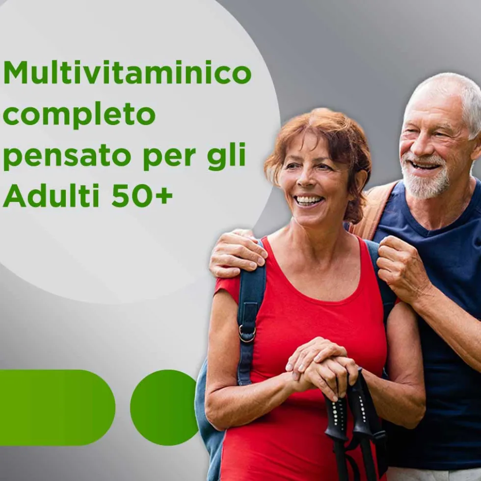 Multicentrum Select 50+ Integratore Multivitaminico Vitamina B Calcio, 30 Cpr