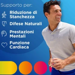Multicentrum Uomo - Integratore multivitaminico per uomini fino ai 50 anni, 60 compresse