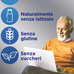 Multicentrum Uomo 50+ - Integratore multivitaminico per il supporto nutrizionale, 30 compresse