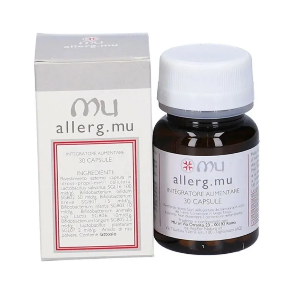 MU Medicina Unica Allerg.Mu Integratore Alimentare Cattiva Digestione, 30 capsule
