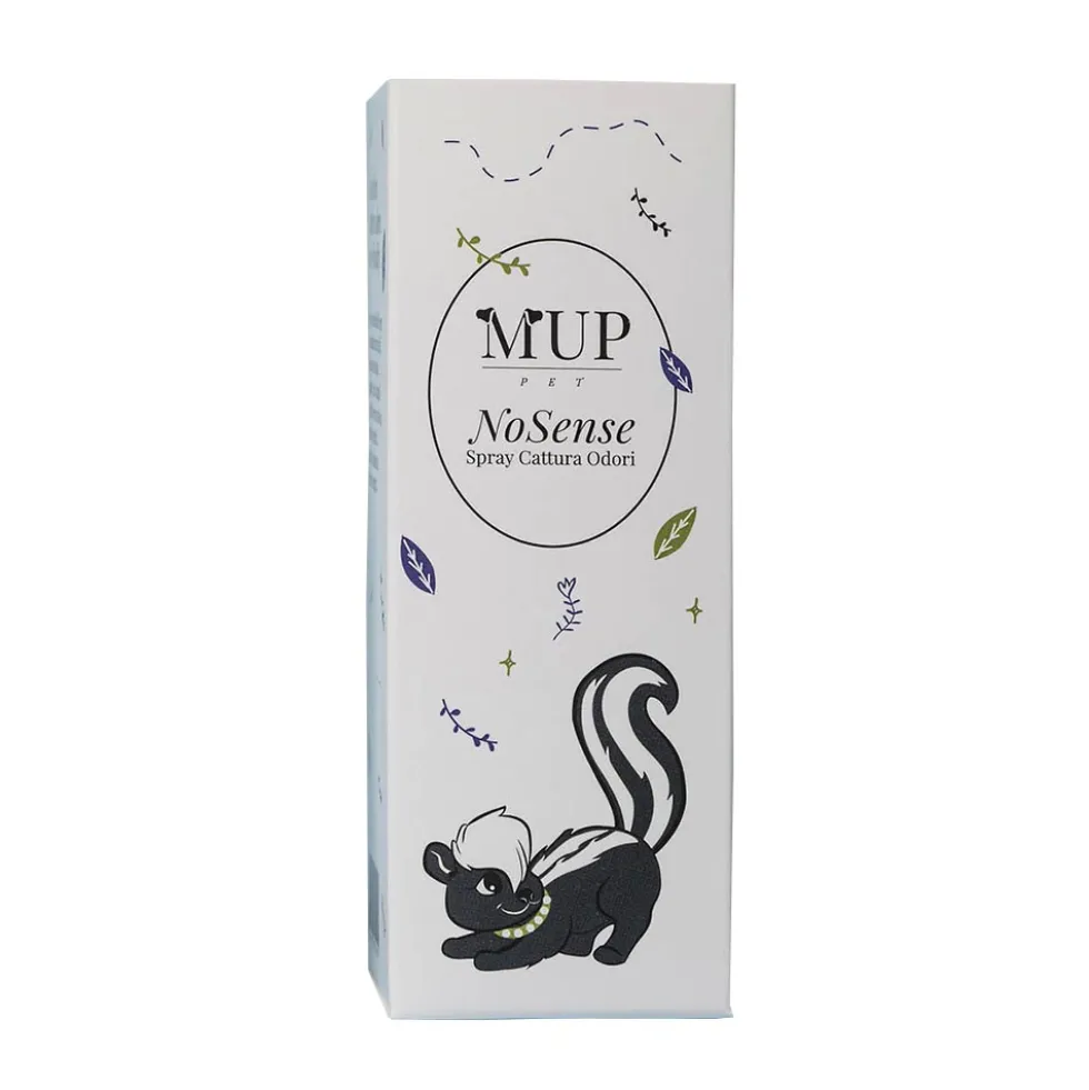 Mup Pet No Sense Spray Cattura Odori Cani e Gatti, 100ml
