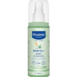 Mustela Babyzzz - Spray antizanzare e lenitivo per bambini, 100 ml