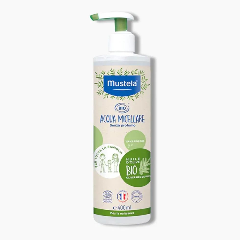Mustela Bio - Acqua Micellare Senza Profumo, 400ml