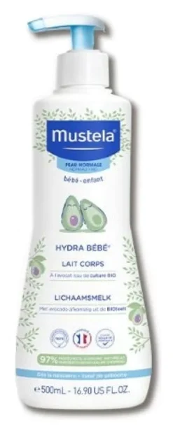 Mustela Hydra Bébé - Latte Corpo Bambini Idratante Protettiva, 500ml