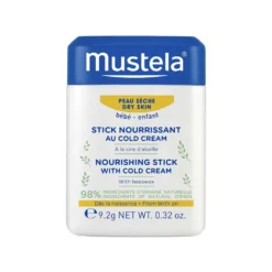 Mustela Hydra-Stick alla Cold Cream per Pelle Secca, 9.2g