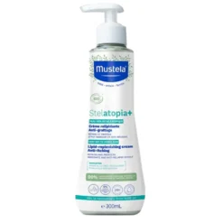 Mustela Stelatopia+ - Crema Relipidante e Anti-Prurito BIO Pelle Atopica, 300ml