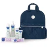 Mustela Zaino Prime Coccole - Zaino con set per l'igiene e la cura del neonato, 4 prodotti