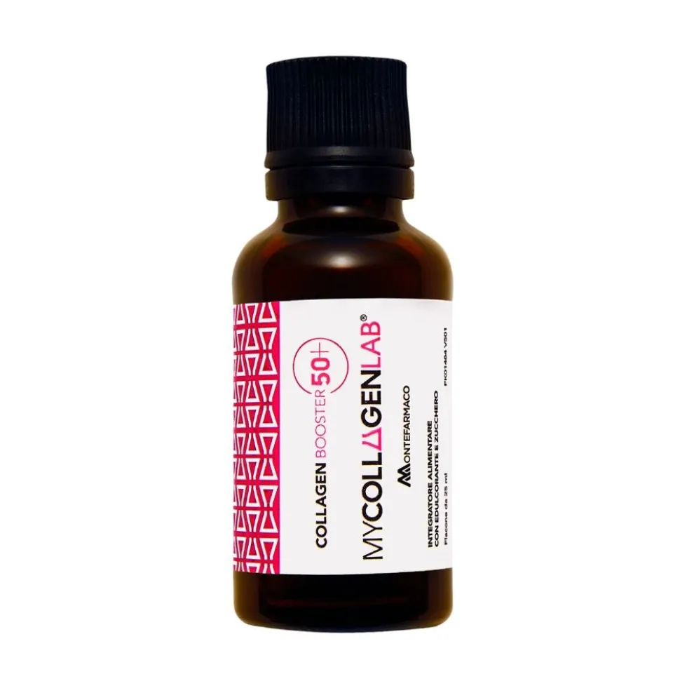 MyCollagenLab Collagen Booster 50+ Integratore Alimentare Anti Età, 14 flaconcini