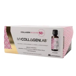 MyCollagenLab Collagen Booster 50+ Integratore Alimentare Anti Età, 14 flaconcini