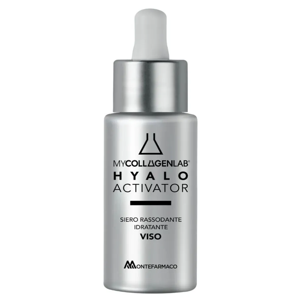 MyCollagenLab Hyalo Activator Siero Rassodante Idratante Viso, 30ml