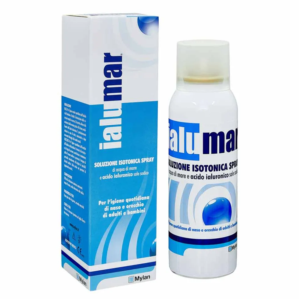 Mylan Ialumar Soluzione Isotonica Spray di Acqua di Mare Igiene Naso, 100ml