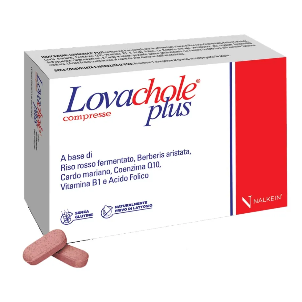 Nalkein Lovachole Plus Integratore Alimentare, 30compresse